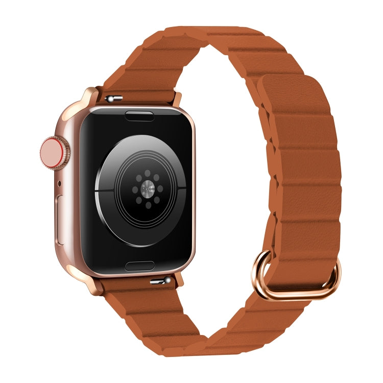 Reverse Buckle Magnetic Watch Band, For Apple Watch Series 8&7 45mm / SE 2&6&SE&5&4 44mm