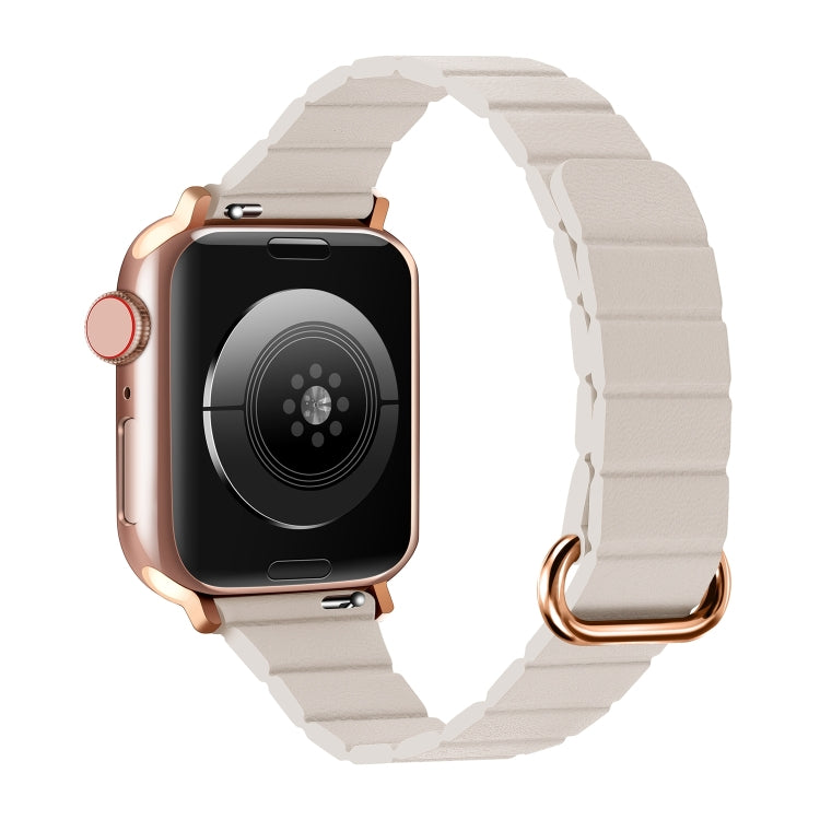 Reverse Buckle Magnetic Watch Band, For Apple Watch Series 8&7 45mm / SE 2&6&SE&5&4 44mm