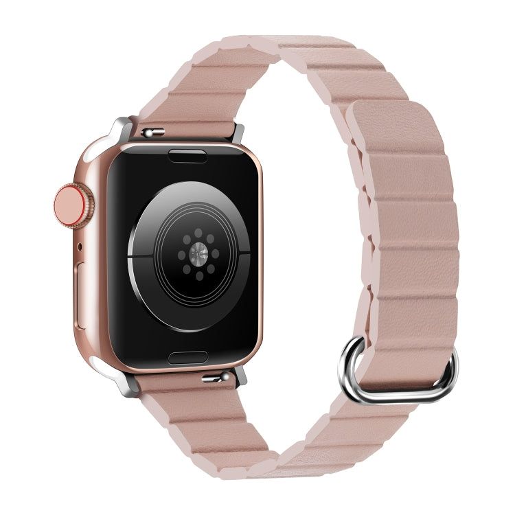 Reverse Buckle Magnetic Watch Band, For Apple Watch Series 8&7 45mm / SE 2&6&SE&5&4 44mm