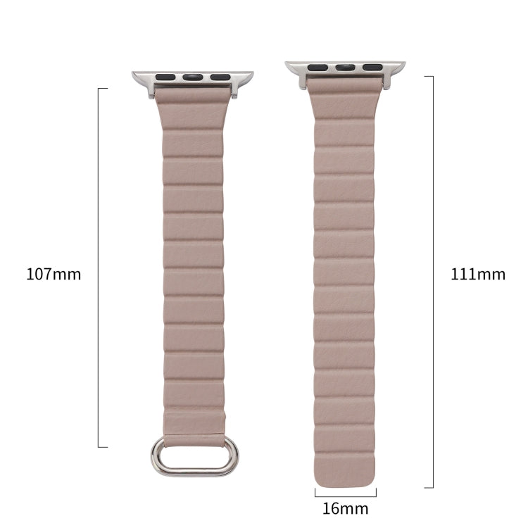 Reverse Buckle Magnetic Watch Band, For Apple Watch Series 8&7 45mm / SE 2&6&SE&5&4 44mm