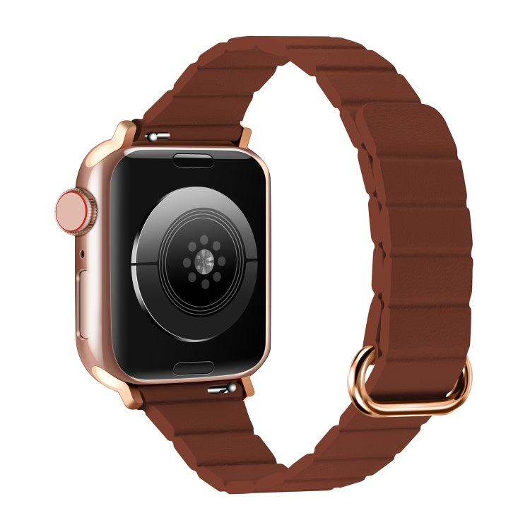 Reverse Buckle Magnetic Watch Band, For Apple Watch Series 8&7 41mm / SE 2&6&SE&5&4 40mm