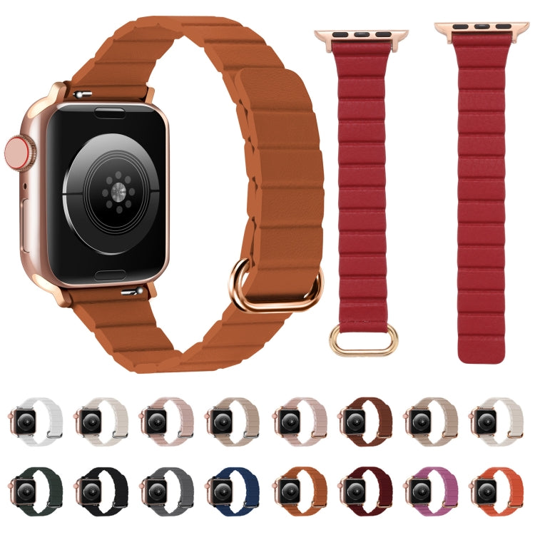 Reverse Buckle Magnetic Watch Band, For Apple Watch Series 8&7 41mm / SE 2&6&SE&5&4 40mm
