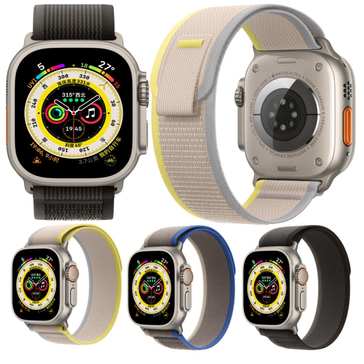 Nylon Watch Band For Apple Watch Series 8&7 41mm / SE 2&6&SE&5&4 40mm, For Apple Watch 42mm / 41mm / 40mm / 38mm