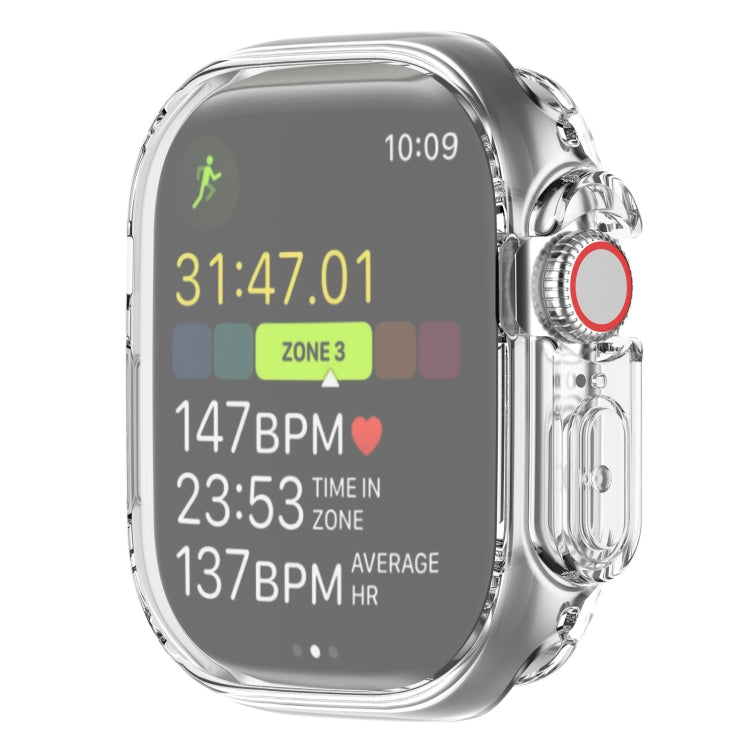 TPU All-inclusive Transparent Protective Case For Apple Watch Ultra 49mm / Apple Watch Ultra 2 49mm, For Apple Watch Ultra 49mm / Apple Watch Ultra 2 49mm