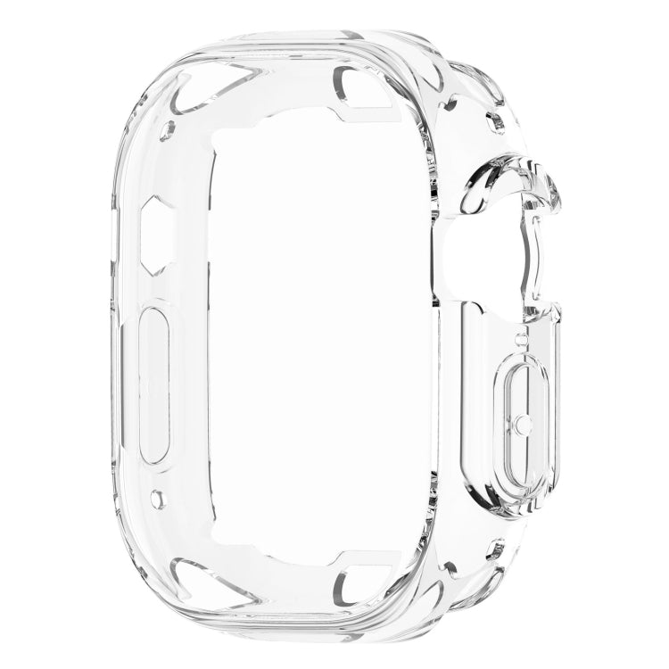TPU All-inclusive Transparent Protective Case For Apple Watch Ultra 49mm / Apple Watch Ultra 2 49mm, For Apple Watch Ultra 49mm / Apple Watch Ultra 2 49mm