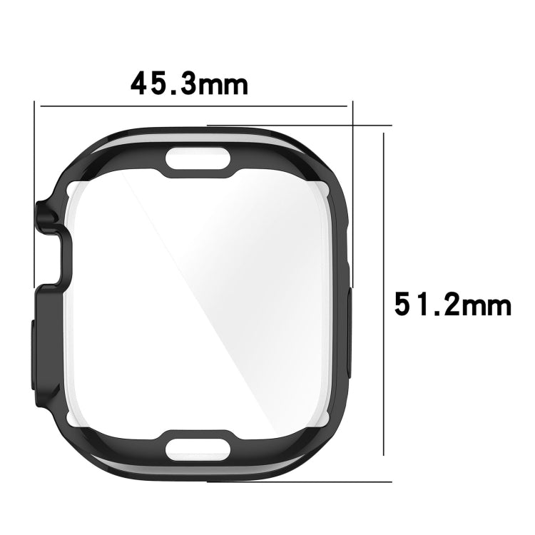 TPU All-inclusive Transparent Protective Case For Apple Watch Ultra 49mm / Apple Watch Ultra 2 49mm, For Apple Watch Ultra 49mm / Apple Watch Ultra 2 49mm