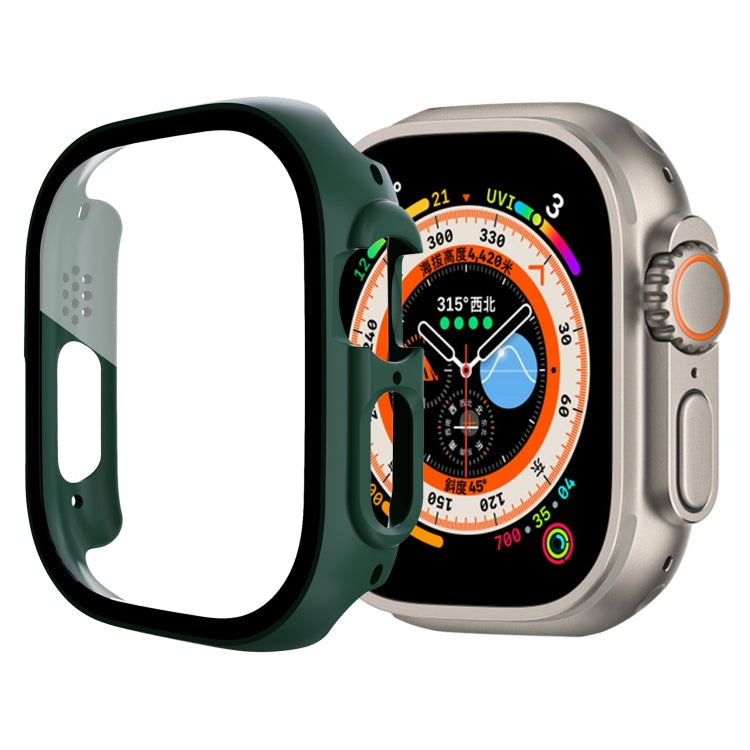 Tempered Glass Film PC Watch Case, For Apple Watch Ultra 49mm / Apple Watch Ultra 2 49mm