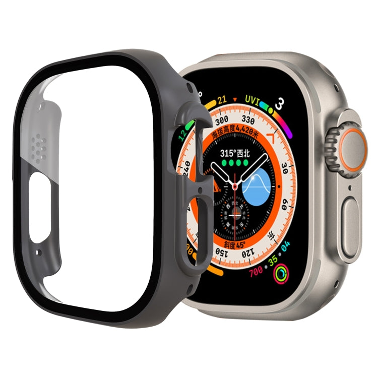 Tempered Glass Film PC Watch Case, For Apple Watch Ultra 49mm / Apple Watch Ultra 2 49mm