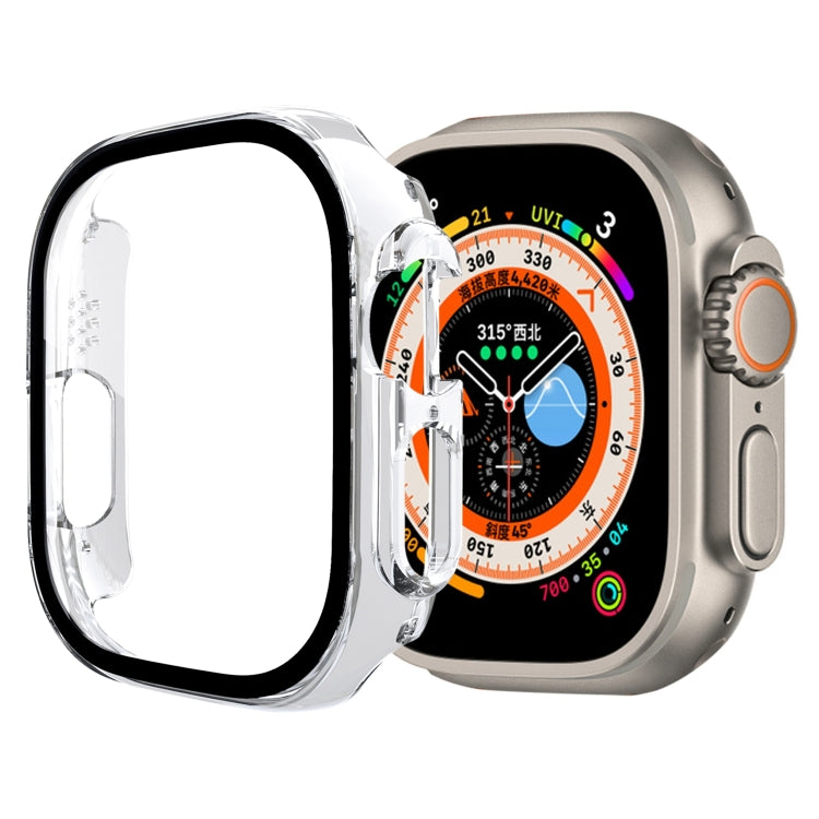 Tempered Glass Film PC Watch Case, For Apple Watch Ultra 49mm / Apple Watch Ultra 2 49mm