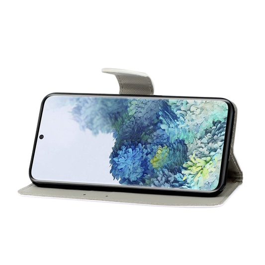 Back detail of 3D embossed colored drawing on Galaxy A51 case