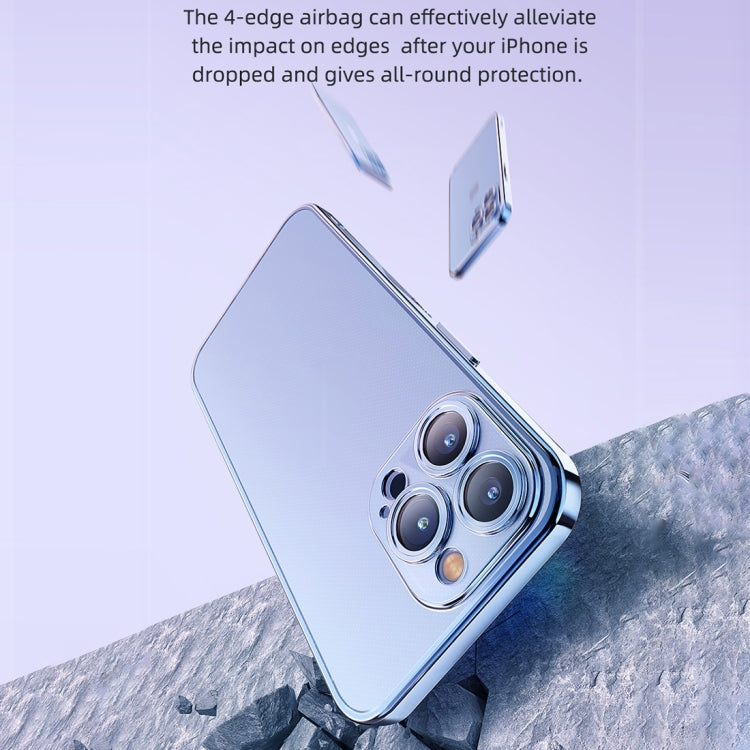 Coque de téléphone plaquée givrée ROCK, pour iPhone 14, iPhone 14 Plus, iPhone 14 Pro, iPhone 14 Pro Max