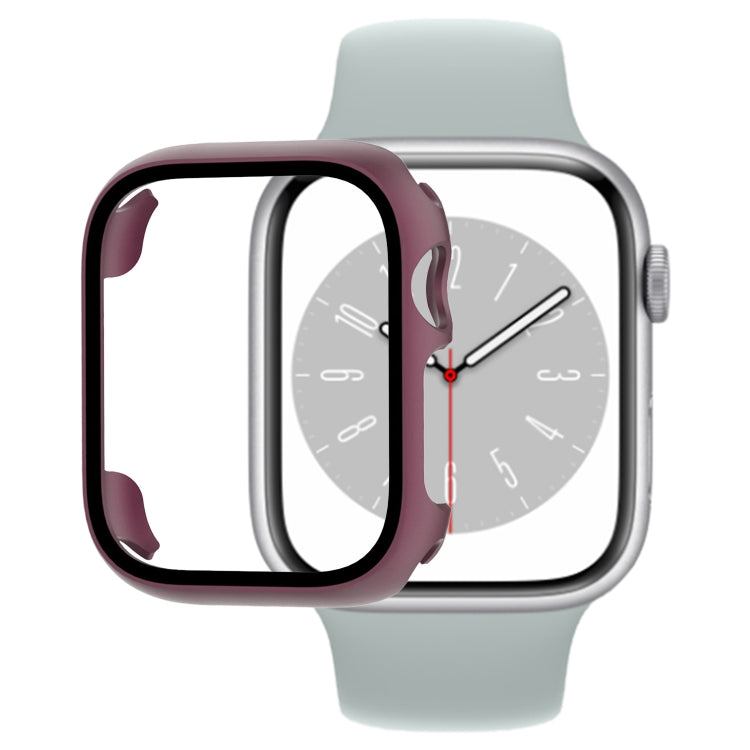 Tempered Glass Film PC Watch Case, For Apple Watch Series 9 / 8 / 7 45mm, For Apple Watch Series 9 / 8 / 7 41mm, For Apple Watch Ultra 49mm / Apple Watch Ultra 2 49mm