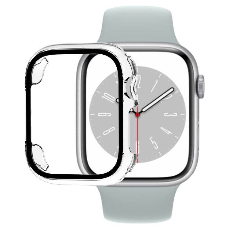 Tempered Glass Film PC Watch Case, For Apple Watch Series 9 / 8 / 7 45mm, For Apple Watch Series 9 / 8 / 7 41mm, For Apple Watch Ultra 49mm / Apple Watch Ultra 2 49mm