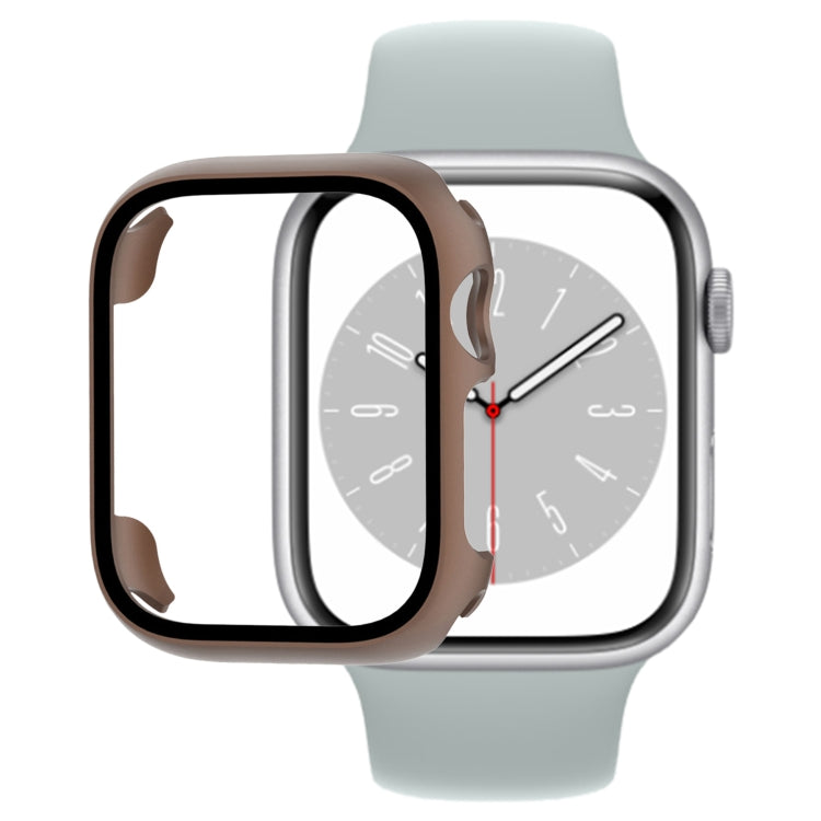 Tempered Glass Film PC Watch Case, For Apple Watch Series 9 / 8 / 7 45mm, For Apple Watch Series 9 / 8 / 7 41mm, For Apple Watch Ultra 49mm / Apple Watch Ultra 2 49mm
