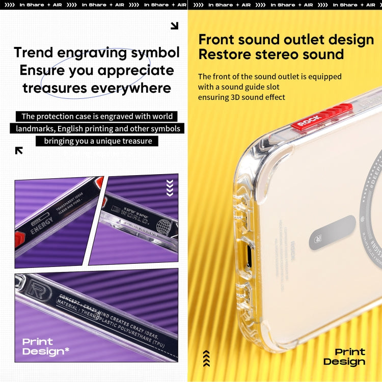 Coque de téléphone ROCK Air InShare MagSafe