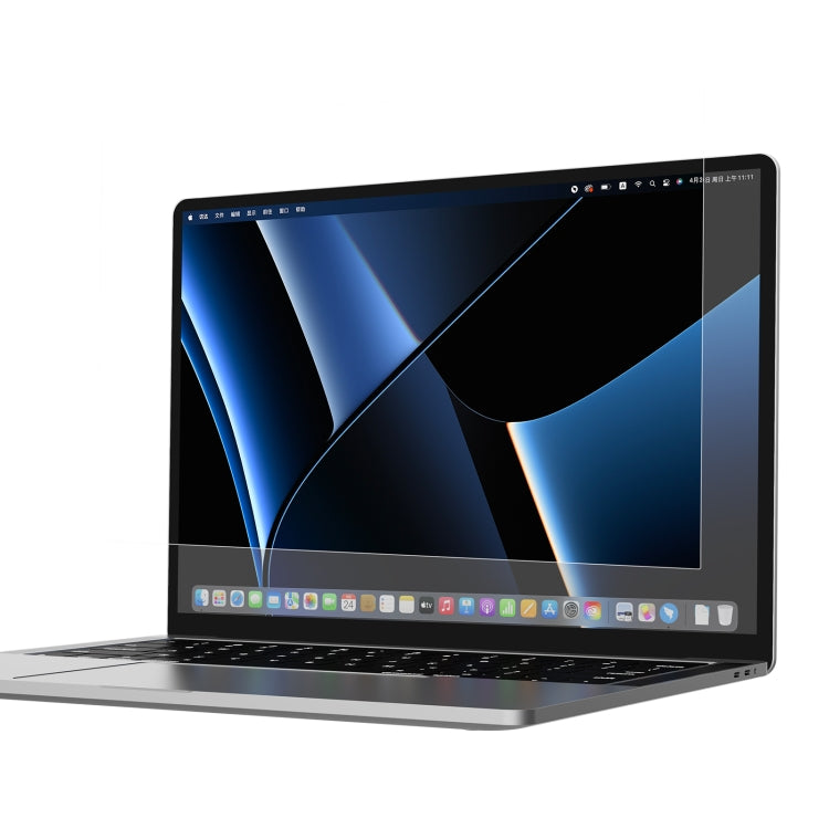 Film trempé antireflet pour écran d'ordinateur portable NILLKIN Net Series, pour MacBook Pro 14,2 pouces A2442 (2021) et MacBook Pro 16,2 pouces A2485 (2021).
