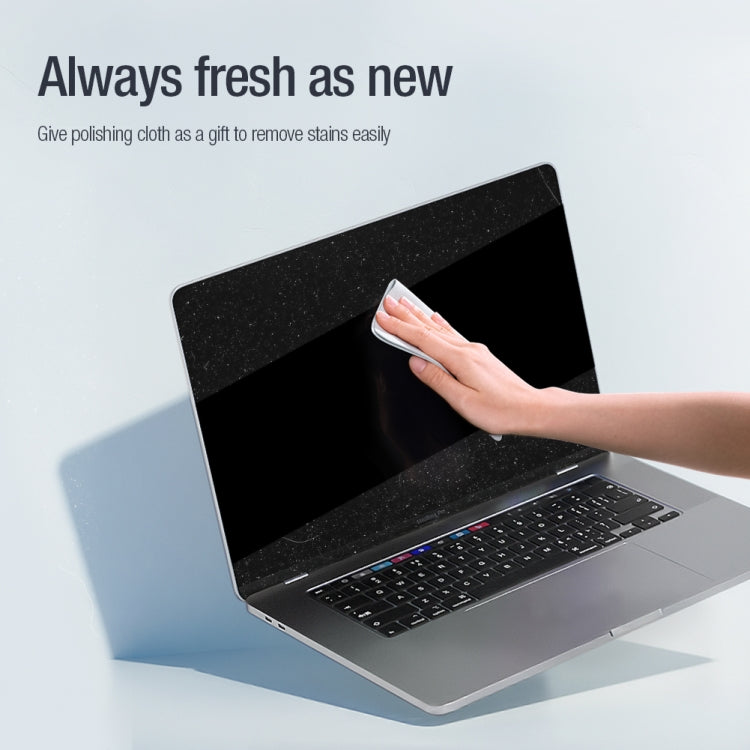 Film trempé antireflet pour écran d'ordinateur portable NILLKIN Net Series, pour MacBook Pro 14,2 pouces A2442 (2021) et MacBook Pro 16,2 pouces A2485 (2021).