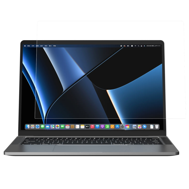 Film trempé antireflet pour écran d'ordinateur portable NILLKIN Net Series, pour MacBook Pro 14,2 pouces A2442 (2021) et MacBook Pro 16,2 pouces A2485 (2021).