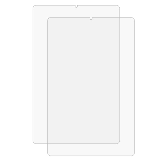 Explosion-proof 0.3mm protective film installation on Galaxy Tab S6 Lite tablet