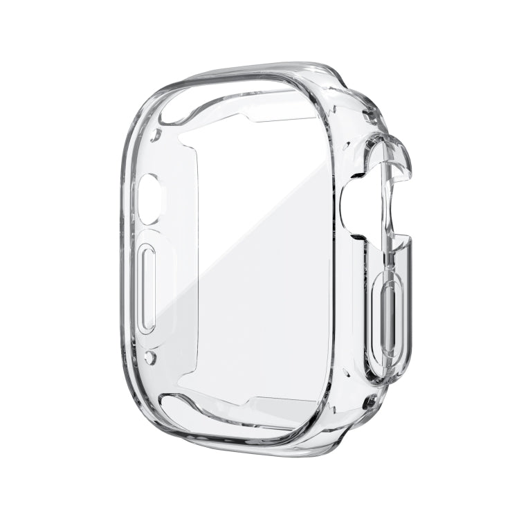 All-inclusive Transparent TPU Protective Case For Apple Watch Ultra 49mm / Apple Watch Ultra 2 49mm, For Apple Watch Ultra 49mm / Apple Watch Ultra 2 49mm