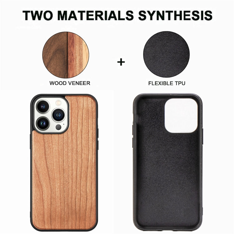 Coque de téléphone en TPU et bois massif