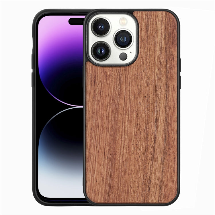 Coque de téléphone en TPU et bois massif