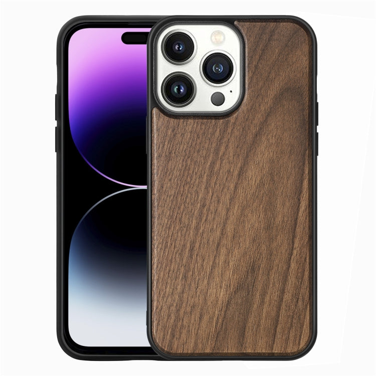 Coque de téléphone en TPU et bois massif