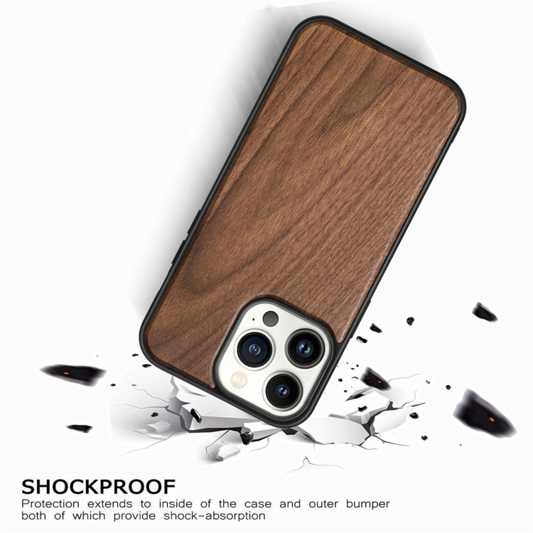 Coque de téléphone en TPU et bois massif
