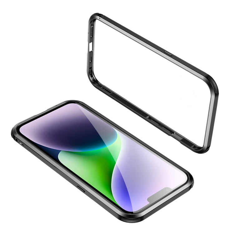 Four Corners Shockproof Metal Frame Phone Case