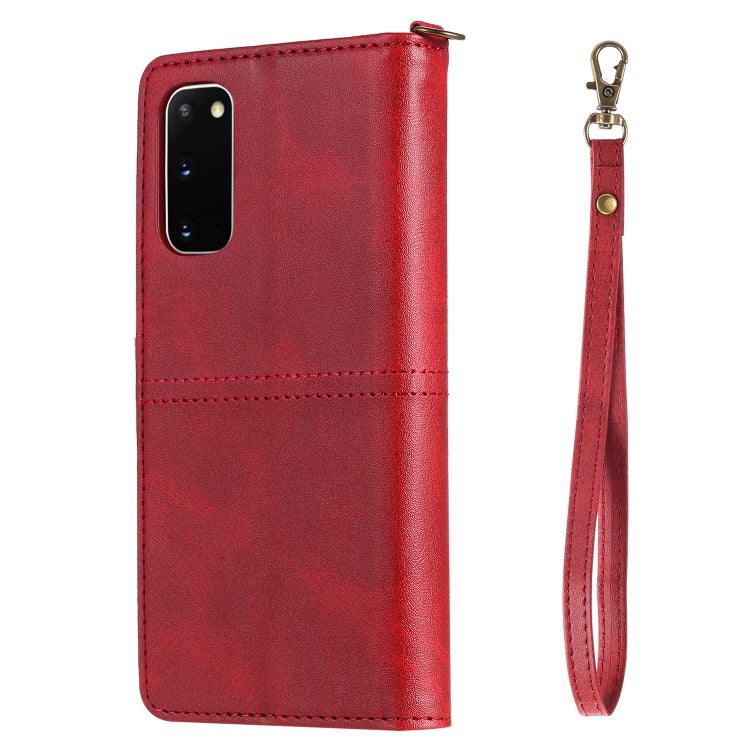 Multifunctional Detachable Magnetic Horizontal Flip Leather Case with Card Slots & Holder & Wallet, For Galaxy S20, For Galaxy S20 Plus, For Galaxy S20 Ultra