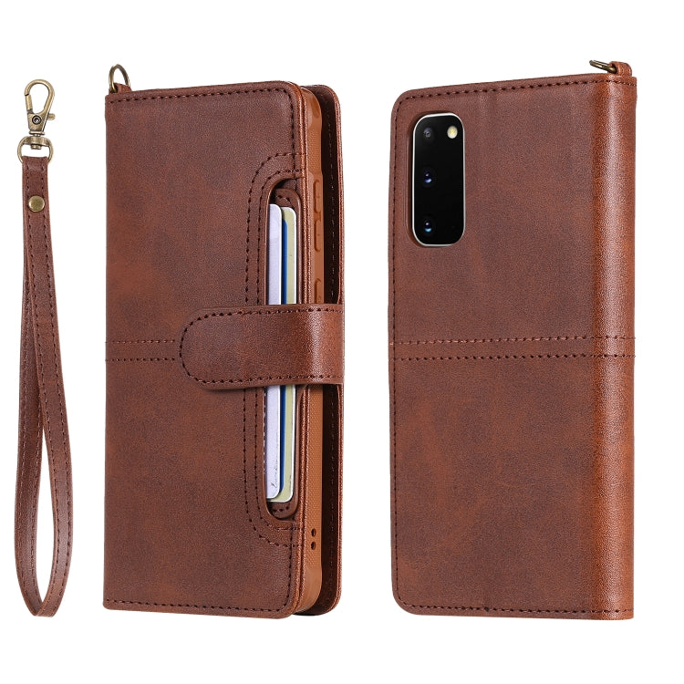 Multifunctional Detachable Magnetic Horizontal Flip Leather Case with Card Slots & Holder & Wallet, For Galaxy S20, For Galaxy S20 Plus, For Galaxy S20 Ultra