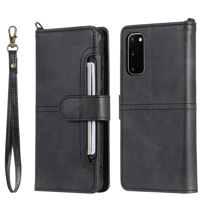 Multifunctional Detachable Magnetic Horizontal Flip Leather Case with Card Slots & Holder & Wallet, For Galaxy S20, For Galaxy S20 Plus, For Galaxy S20 Ultra