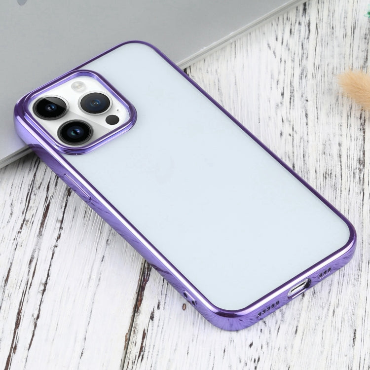 Ultra-thin Electroplating TPU Phone Case, For iPhone 14 Pro Max, For iPhone 14 Pro