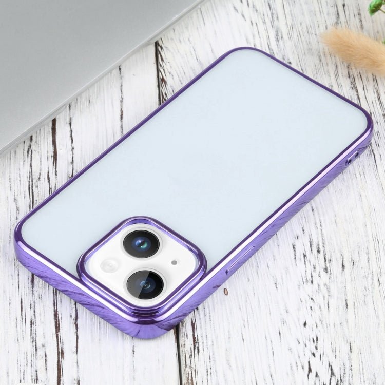 Ultra-thin Electroplating TPU Phone Case, For iPhone 14, For iPhone 14 Plus