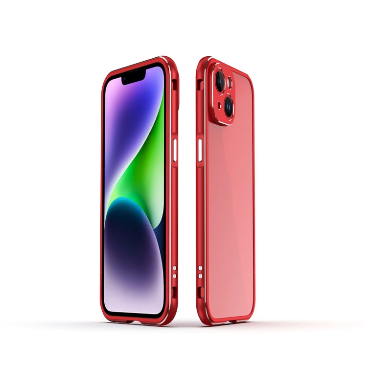 Aurora Series Lens Protector + Metal Frame Phone Case