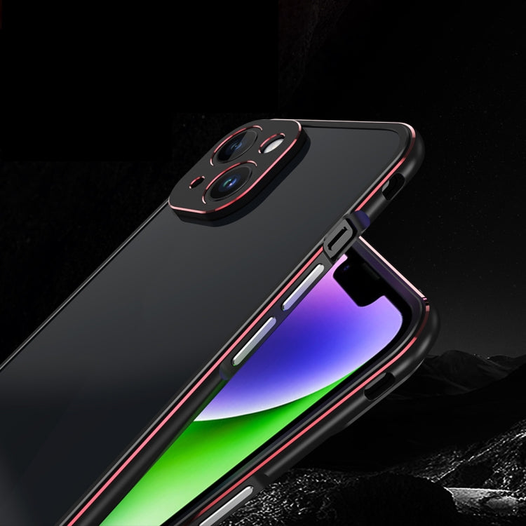 Aurora Series Lens Protector + Metal Frame Phone Case