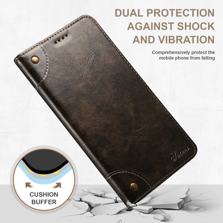 Baroque Simple Flip Leather Phone Case