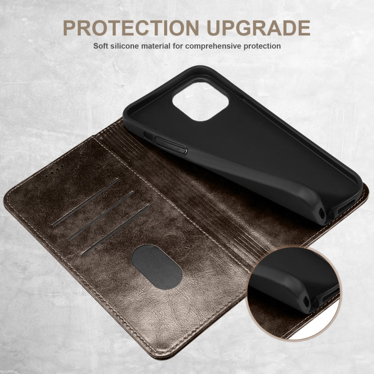 Baroque Simple Flip Leather Phone Case