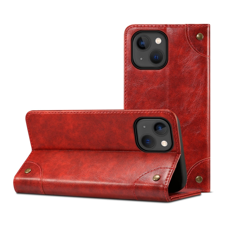 Baroque Simple Flip Leather Phone Case