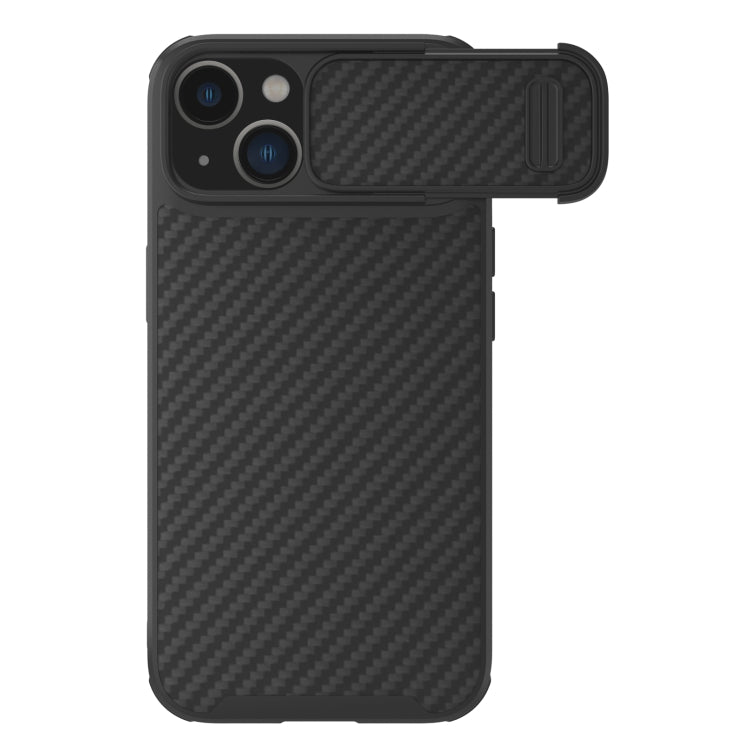 NILLKIN Synthetic Fiber Camshield Phone Case, For iPhone 14, For iPhone 14 Plus, For iPhone 14 Pro