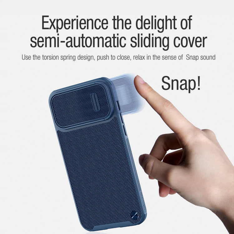 NILLKIN 3D Textured Camshield PC + TPU Phone Case