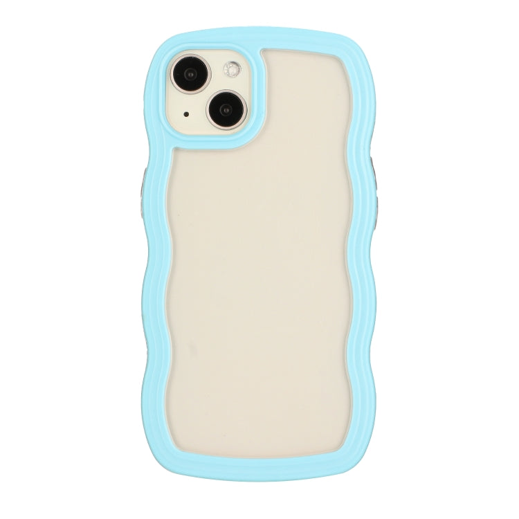 Candy Color Wave TPU Clear PC Phone Case, Series 2