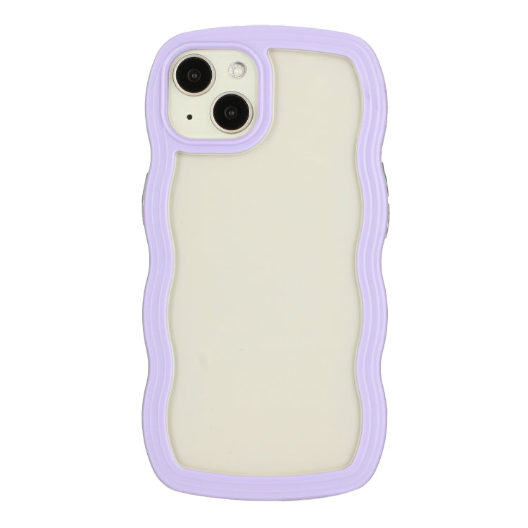 Candy Color Wave TPU Clear PC Phone Case, Series 2