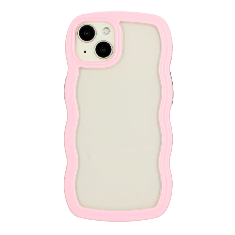 Candy Color Wave TPU Clear PC Phone Case, Series 2