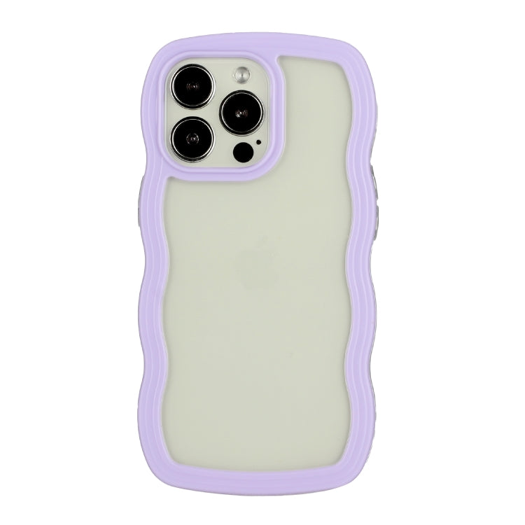Candy Color Wave TPU Clear PC Phone Case, Series 2