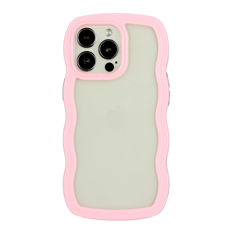 Candy Color Wave TPU Clear PC Phone Case, Series 2