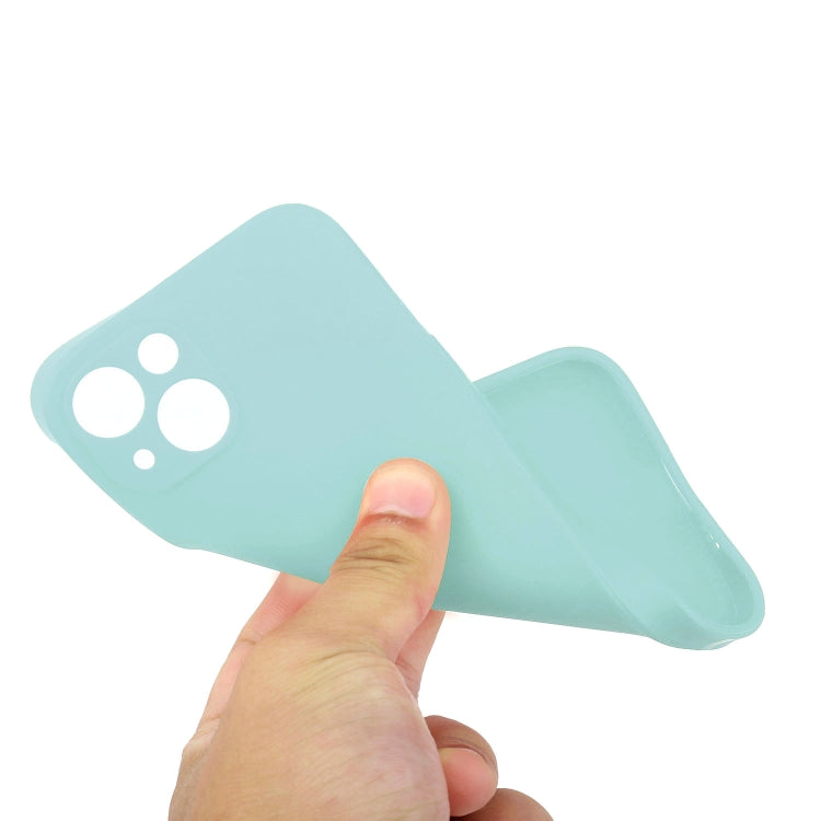 Straight Edge Solid Color TPU Shockproof Phone Case, For iPhone 14, For iPhone 14 Plus