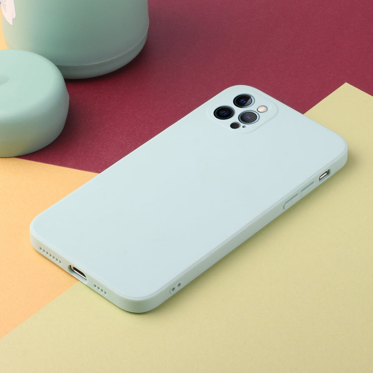 Straight Edge Solid Color TPU Shockproof Phone Case, For iPhone 14 Pro, For iPhone 14 Pro Max