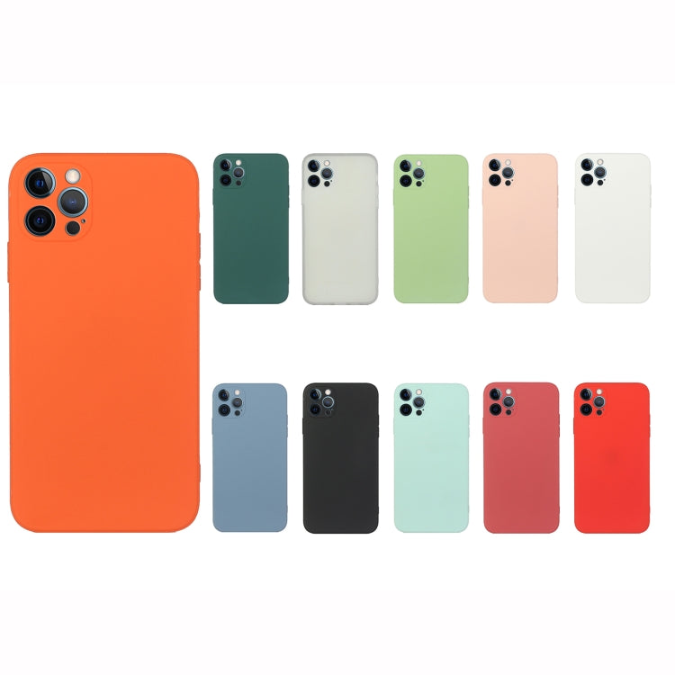 Straight Edge Solid Color TPU Shockproof Phone Case, For iPhone 14 Pro, For iPhone 14 Pro Max
