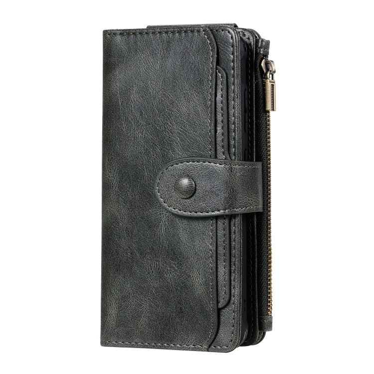 Multifunctional Retro Detachable Magnetic Horizontal Flip Leather Case with Card Slots & Holder & Wallet & Photo Frame